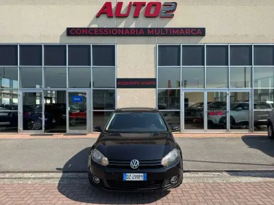 Usata VW Golf VI Comfortline 105 CV (77 kW) 2009 Nero Utilitaria