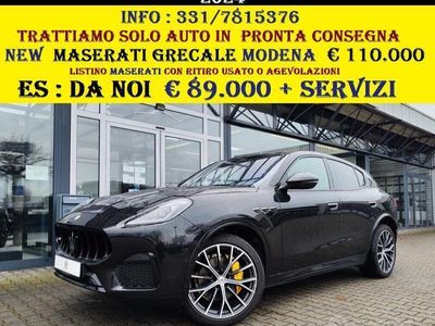 usata Maserati Grecale MODENA FULL NEW 2024