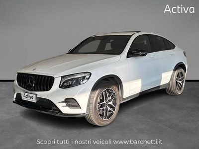 Usata Mercedes GLC250 Premium 204 CV (150 kW) 2018 Bianco Coupé