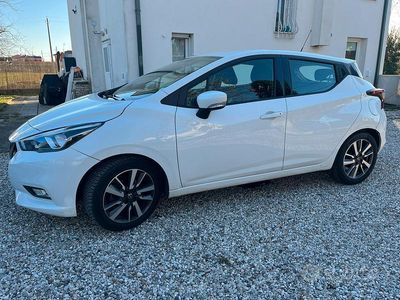 Usata Nissan Micra Acenta 71 CV (52 kW) 2018 Bianco Utilitaria
