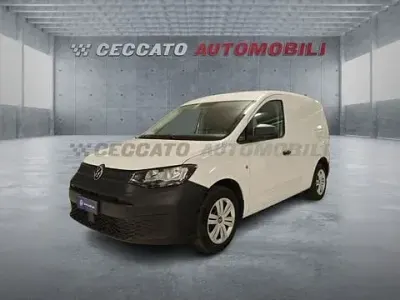 Usata VW Caddy Business 122 CV (89 kW) 2022 Bianco Monovolume