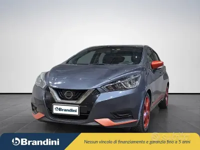 Usata Nissan Micra Tekna 90 CV (66 kW) 2017 Grigio Utilitaria