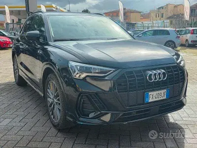 Usata Audi Q3 S-Line 150 CV (110 kW) 2019 Nero SUV