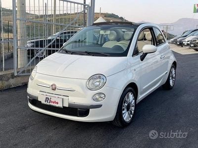 Usata Fiat 500C Lounge 69 CV (50 kW) 2014 Bianco Cabrio