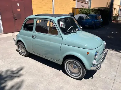 Usata Fiat 500 17 CV (12 kW) 1974 Blu Utilitaria