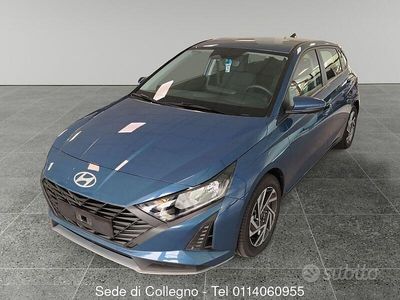 Nuova Hyundai i20 2025 Blu Utilitaria
