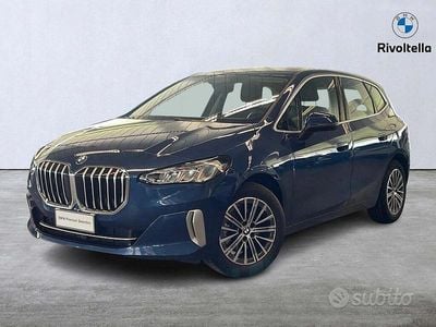 Usata BMW 218 Active Tourer Luxury Line 150 CV (110 kW) 2022 Blu Monovolume
