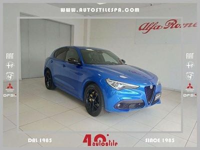 Usata Alfa Romeo Stelvio Ti 210 CV (154 kW) 2021 Blu SUV