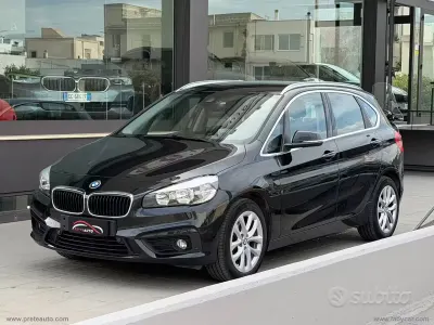 Usata BMW 216 Active Tourer Sport Line 116 CV (85 kW) 2017 Nero Monovolume