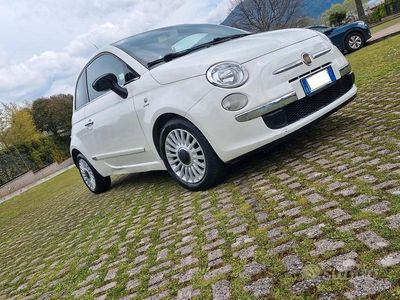 Usata Fiat 500 69 CV (50 kW) 2009 Bianco Cabrio