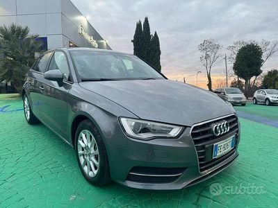 Usata Audi A3 Design 110 CV (80 kW) 2016 Grigio Berlina