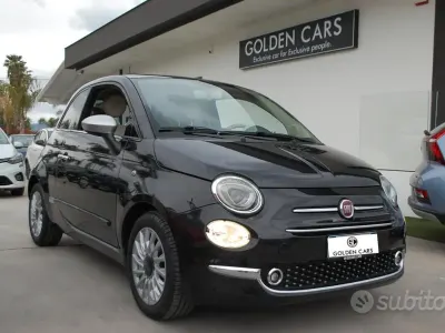 Usata Fiat 500 Lounge 69 CV (50 kW) 2017 Nero Berlina