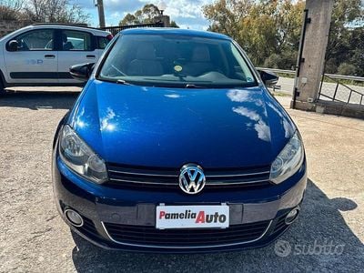 Usata VW Golf VI Highline 140 CV (102 kW) 2009 Blu Utilitaria