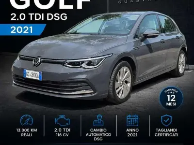 Usata VW Golf VIII Style 116 CV (85 kW) 2021 Grigio Berlina