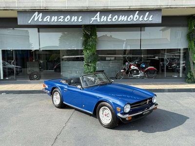 Usata Triumph TR6 150 CV (110 kW) 1973 Blu Cabrio