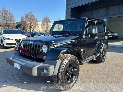 Usata Jeep Wrangler Sahara 200 CV (147 kW) 2015 Nero SUV