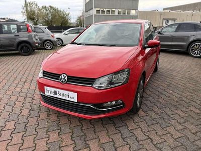 Usata VW Polo Highline 90 CV (66 kW) 2017 Rosso Berlina