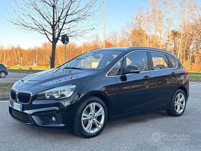 Usata BMW 218 Active Tourer Advantage 136 CV (100 kW) 2016 Nero Monovolume