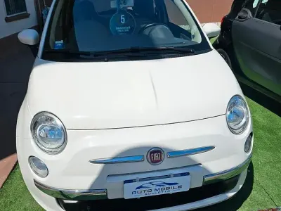 Usata Fiat 500 Lounge 69 CV (50 kW) 2013 Bianco Berlina