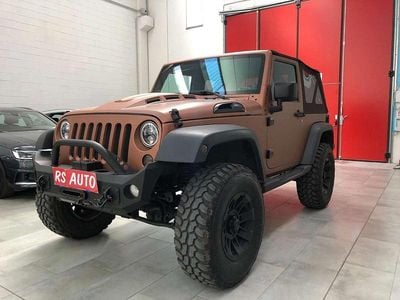 Usata Jeep Wrangler Sahara 284 CV (208 kW) 2012 Bronzo SUV