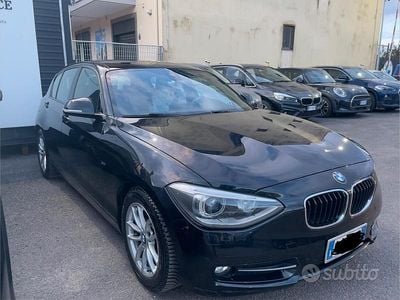 Usata BMW 118 Sport Line 143 CV (105 kW) 2013 Nero Utilitaria