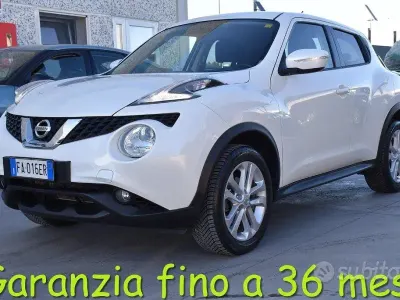 Usata Nissan Juke Tekna 110 CV (80 kW) 2015 Bianco SUV