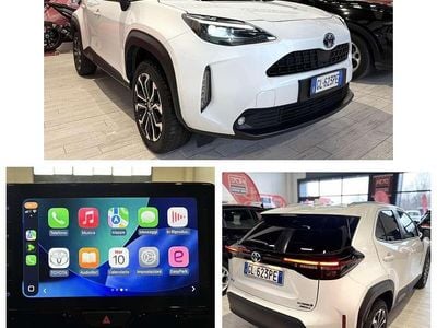 Usata Toyota Yaris Hybrid 92 CV (67 kW) 2022 Bianco perlato Monovolume