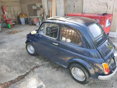 Usata Fiat 500 1970 Bluazzurro Utilitaria