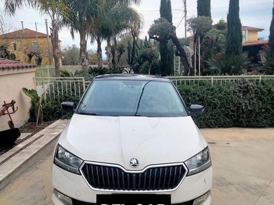 Usata Skoda Fabia Design Edition 75 CV (55 kW) 2019 Bianco Utilitaria