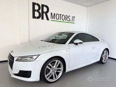 Usata Audi TT S-Line 184 CV (135 kW) 2015 Bianco Coupé