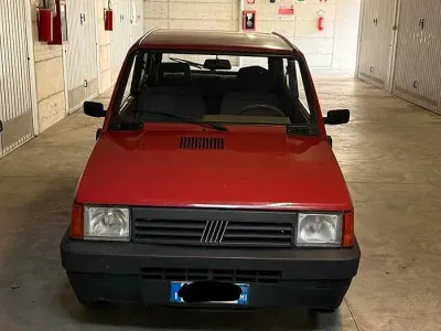 Usata Fiat Panda 54 CV (39 kW) 2001 Rosso Utilitaria