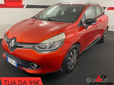 Usata Renault Clio 90 CV (66 kW) 2016 Rosso Station wagon
