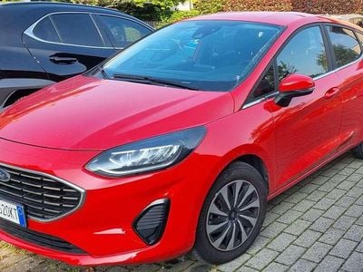 Occasion Ford Fiesta Titanium 125 PK (91 kW) 2022 Rood Hatchback