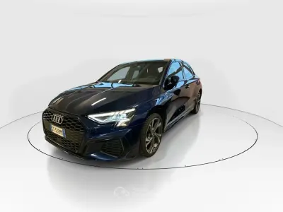 Usata Audi A3 S-Line 150 CV (110 kW) 2022 Blu Berlina