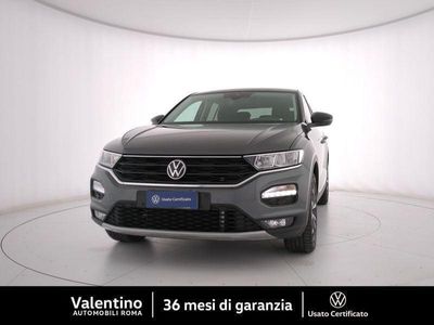 usata VW T-Roc 1.0 TSI Style BlueMotion Technology del 2021 usata a Roma