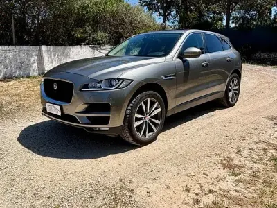 Begagnad Jaguar F-Pace Prestige 241 HK (177 kW) 2017 Grå SUV