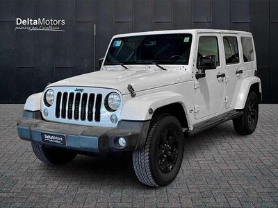 Usata Jeep Wrangler Unlimited 200 CV (147 kW) 2015 Bianco SUV