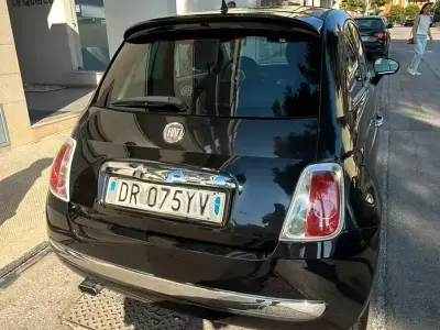 Usata Fiat 500 75 CV (55 kW) 2009 Nero Cabrio