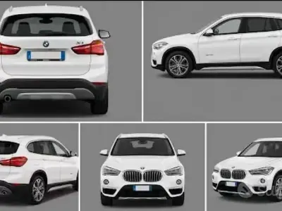 Usata BMW X1 150 CV (110 kW) 2017 Bianco SUV