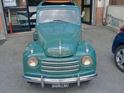 Usata Fiat 500C 1954 Verde Cabrio