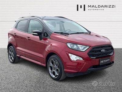 Usata Ford Ecosport ST-Line 100 CV (73 kW) 2019 Rosso SUV