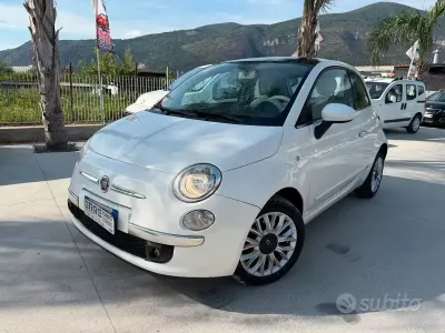 Usata Fiat 500 95 CV (69 kW) 2015 Bianco Berlina