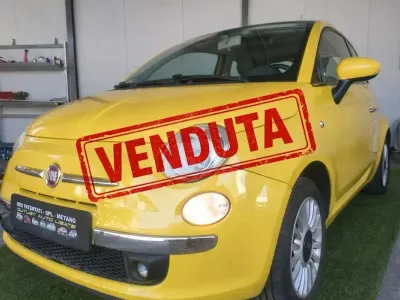 Usata Fiat 500 Lounge 69 CV (50 kW) 2008 Giallo Berlina