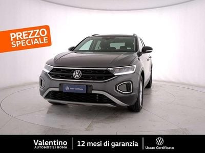Usata VW T-Roc Life 150 CV (110 kW) 2022 Grigio SUV