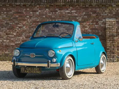 Usata Fiat 500 18 CV (13 kW) 1973 Blu Utilitaria