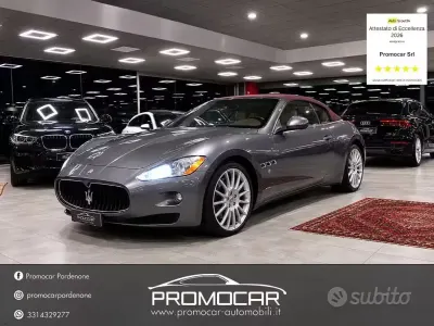 Usata Maserati GranCabrio 439 CV (322 kW) 2011 Grigio Cabrio