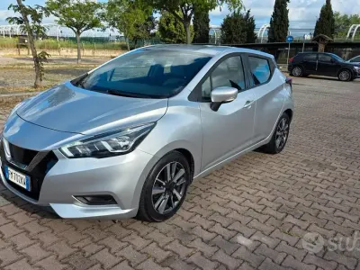 Usata Nissan Micra 90 CV (66 kW) 2018 Grigio Utilitaria