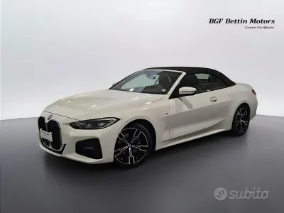Usata BMW 420 M Sport 190 CV (139 kW) 2021 Bianco Cabrio