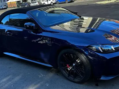 Usata BMW M4 Cabriolet Competition Edition 530 CV (389 kW) 2024 Blu/azzurro Cabrio