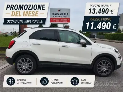 Usata Fiat 500X Cross Plus 140 CV (102 kW) 2017 Bianco SUV